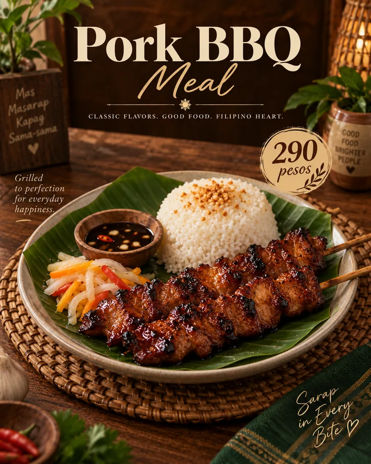 Pork BBQ Meal